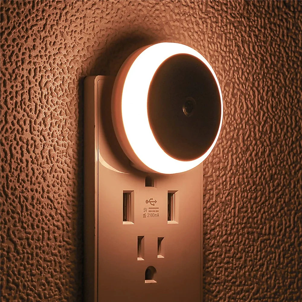 Smart LED Night Light with Motion and Night Sensor