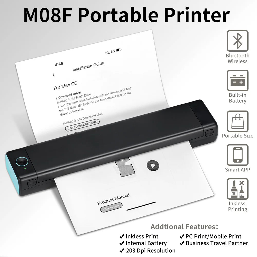 Phomemo A4 Portable Thermal Printer